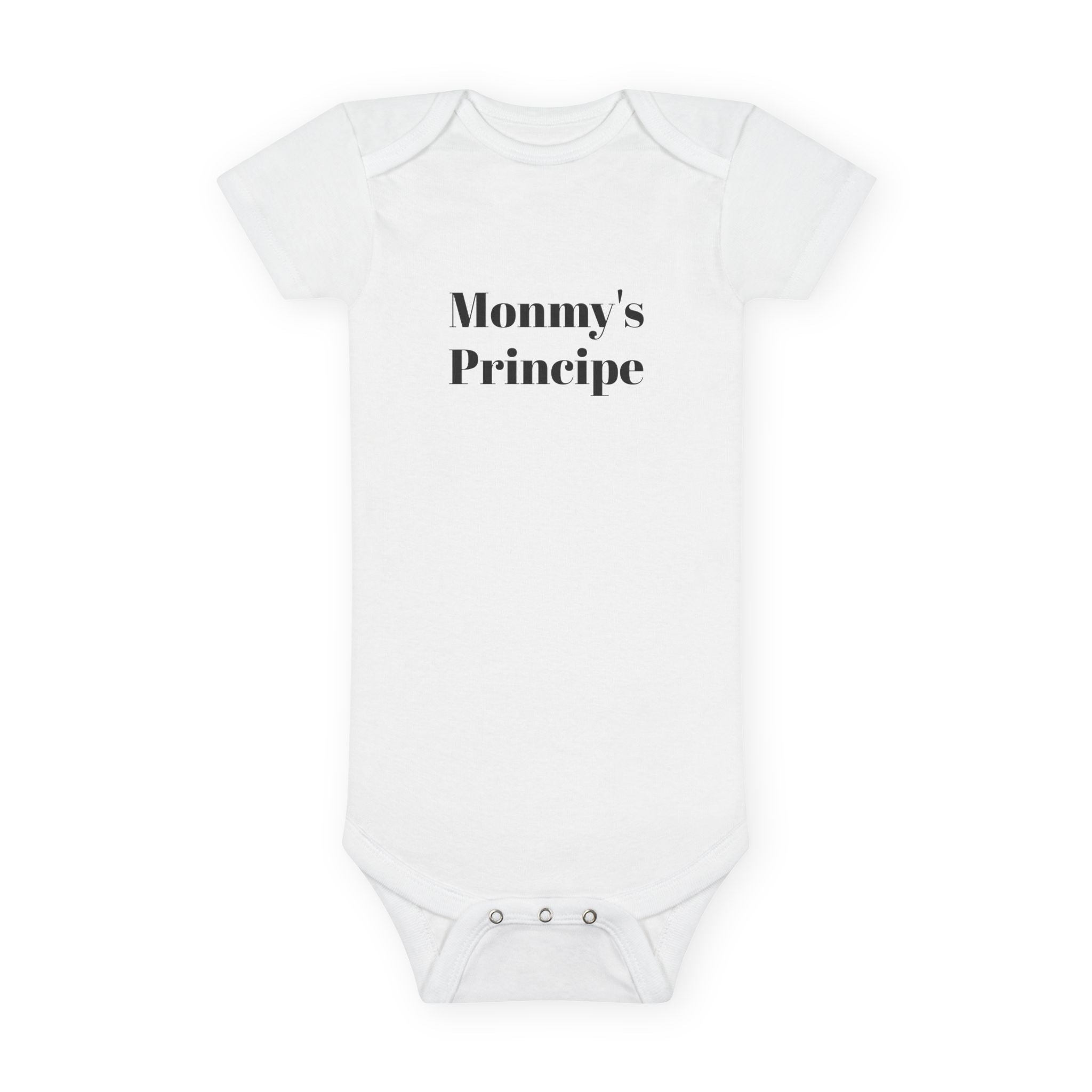 Mommy's Principe Baby Onesie – Cute French-Inspired Infant Bodysuit